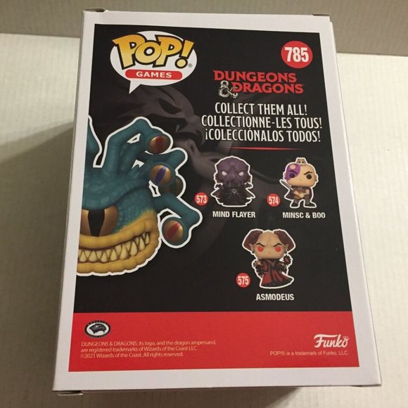 NEW 2021 Funkon Exclusive Dungeons & Dragons Xanathar with D20 Figure #785 - Picture 5 of 8